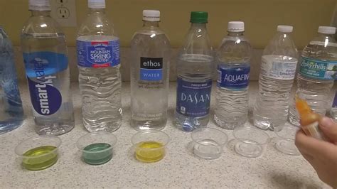 bottled water acidity test video|water ph test youtube.